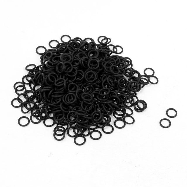 Anillos de sellado de goma en forma de O para filtros de aceite de 7 mm x 1 mm, 500 piezas