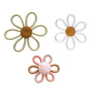 Xmarks Boho Daisy Wall Decor Natural Rattan Flower Wall Hanging Art Wooden Boho Wall Art Nursery Wall Decor Flowers Farmhouse Hanging Decor for Home Office Nursery