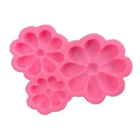 

Jubilant Fondant Mold Reusable Decorating Tools BPA Free Cherry Flower Fondant Cake Mold for Bakery