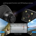 thumbnail image 4 of Backup Camera Mirror, Dash Cam Rearview Mirror 1080P HD 4.3 Inch Front Rear Camera  For Driving, 4 of 8