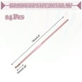 thumbnail image 2 of Juego de Ganchillos Uxcell, 14 Piezas Aguja de Ganchillo Ergonómica de Aluminio 3.5mm Rosa Claro, 2 of 6