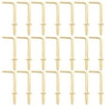 thumbnail image 2 of 50Set Golden Iron Screw Hooks for Hanging Home Office Restaurant Hotel, 2 of 9
