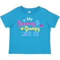 thumbnail image 3 of Inktastic My Grammy and Grampy Love Me with Hearts Boys or Girls Toddler T-Shirt, 3 of 5