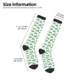 thumbnail image 2 of Naloa St. Patrick's Day rainbows Knee Socks, High Socks Long Stretchy Sock Women Knee High Stocking, Long Socks for Women, 2 of 6