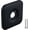 Matte Black, variant on ABCISI Replacement Escutcheon Plate, Compatible with Moen Genta LX Posi-Temp, for One-Handle Tub and Shower Faucets, Single Metal Square Shower Escutcheon Kit, Matte Black