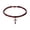 Red Black, variant on Portable Baseball Crosses Rope Necklace Great For Travelers