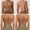 2Coffee-colored+2Green, variant on 4 Pack Women's Wirefree Seamless Low Back Bra, Convertible Multiway Straps Backless Halter One Shoulder Bra