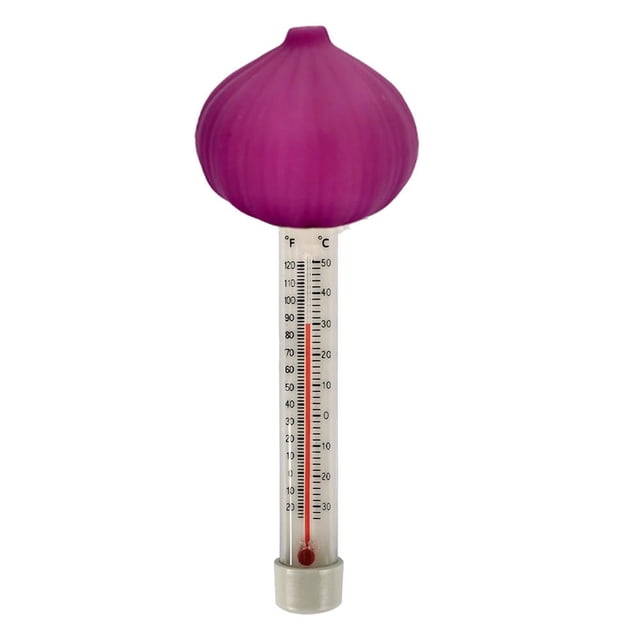 Swimming Pool Thermometer,Cute Fruit Floating Pool Thermometer, Easy to Read,Fish Shape Pool Thermometers for Swimming Pool,Spa,Hot Tub,Ice Bath,Fish Pond