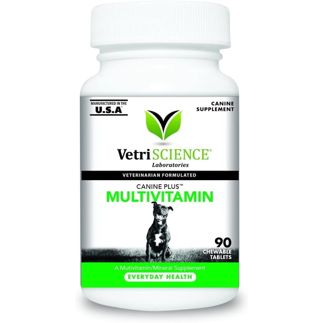 Suplemento Canine Plus MultiVitamin para Perros 90 Tabletas Masticables VETRISCIENCE Laboratories VEL-66646774S
