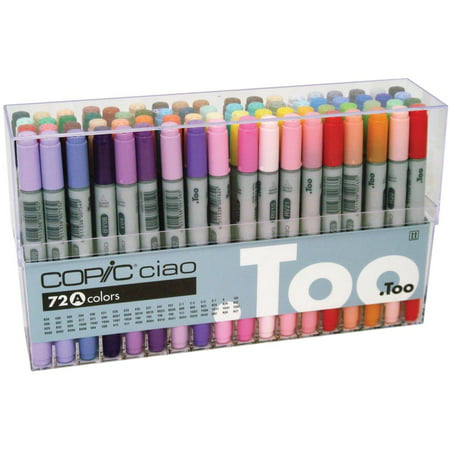 Copic® Ciao Marker Set, 72-Color Set A (Best Paper For Copic Markers)