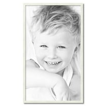 ArtToFrames 24" x 41" White Picture Frame, 24x41 inch White Wood Poster Frame (WOM-5140)