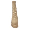 thumbnail image 5 of Bottine à Talon Ultra Haut Plateforme à Semelle Crantée pour Femmes, 5 of 5
