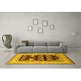 thumbnail image 3 of Ahgly Company Indoor Rectangle Oriental Yellow Industrial Area Rugs, 8' x 12', 3 of 4