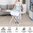 thumbnail image 6 of Thehsnt Ironing Board, Full-Size Foldable Ironing Board, Foldable Household Ironing Board, Extended Ironing Board Outside with Heat-Resistant Cover, 42 inch, 6 of 8