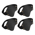 thumbnail image 2 of 4 protectores de calzado genéricos para motocicleta, fáciles de usar y portátiles. negro, 2 of 8