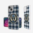 thumbnail image 4 of Philadelphia Union iPhone Plaid Design Clear Case, 4 of 7