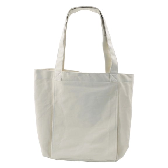 Canvas Tote Bag, Yoga Mat Carrier Bag with Inner Pocket, Carryall Shoulder Bag Fits Yoga Blocks, 18.1 x 14.6 x 4.1 in / 46 x 37 x 10.5 cm Workout Bag, Multi-use Yoga Pilates Bag