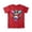 AB133 Red, variant on Bainana Boys Short Sleeve T Shirts Baseball Print Casual Tops Big Kids Summer Tees
