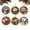 #B-6pcs, variant on Pearl Diamond Art Kits For Adults, 6Pcs Christmas Ornament DIY Pearl Diamond Painting Craft, Handmade Christmas Tree Hanging Decor And Holiday Gift