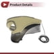 thumbnail image 4 of Cubierta de pomo de cambio de marcha antideslizante Unique Bargains para Dodge Charger Challenger 2015-2023 Negro Beige Cuero Sintético, 4 of 6
