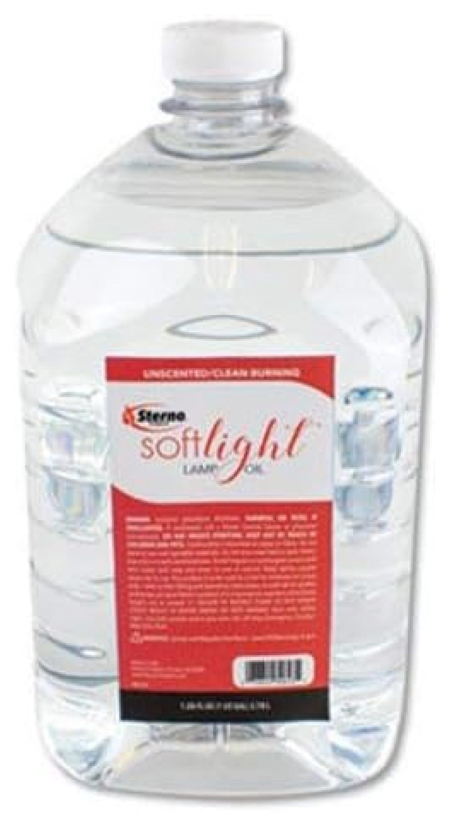 GROUP Soft Light Liquid Wax Lamp Oil, Clear, Gallon, 4 Per Carton