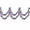 B Multicolor, variant on Christmas Gradient Star Snowflake Garland, Festive Hanging Decorations with Five-Point Snow Design, Holiday Party Decor for Tree Wall Door Window Seasonal Celebration Ornaments