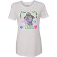 thumbnail image 3 of Inktastic Panama City Beach Florida Cute Swimming Manatee Women's T-Shirt, 3 of 5