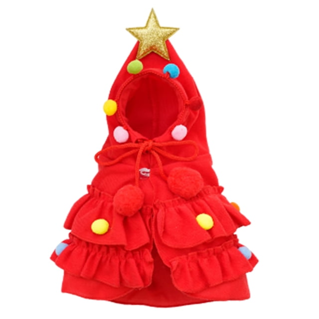 Disfraz Navidad para Gato Capa Cachorro Mascota Traje Fiesta