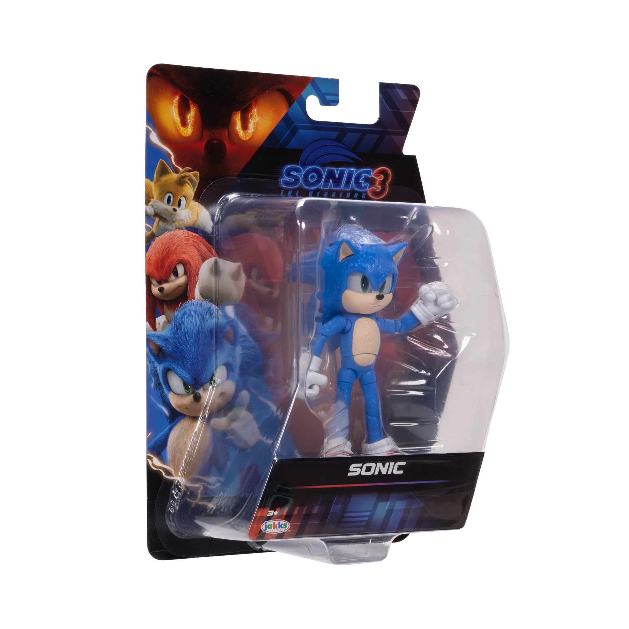 Sonic The Hedgehog 3 Movie 5 inch Action Figure 20 Points of Articulation Walmart