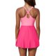 thumbnail image 4 of Traje de Baño de Manga Larga para las Mujeres Color Bloque Falda Control Vestido de Baño con Bolsillos, Poliéster, 4 of 9