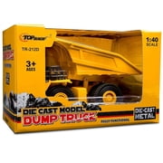 Top Race Diecast Dump Truck Play Vehicle