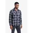 thumbnail image 4 of Onimisc Mens Flannel Shirt Long Sleeve Plaid Flannel Shirt for Men Casual Button Down Shirts Regular Fit, 4 of 7