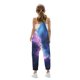 thumbnail image 4 of Odeerbi 5-14 Años Niñas de Verano Traje Estrelado Cielo Camisola Romper Primavera Casual Transpirable Cómodo Trajes Correa Bib Pantalones En General Traje de Juego, 4 of 6