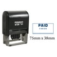 thumbnail image 1 of Printtoo Office Stationery Document Dater Stamp Self Inking With Paid Text Date Rubber Stamp-Blue, 1 of 1