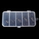 thumbnail image 3 of Anillos de guía 50 Uds anzuelos de pesca anzuelos de gusano compensados anzuelos de acero de alto carbono con caja de plástico, 3 of 7