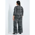 thumbnail image 2 of Avenue Women's Plus Size Mara Wrap Front Jumpsuit, 2 of 2