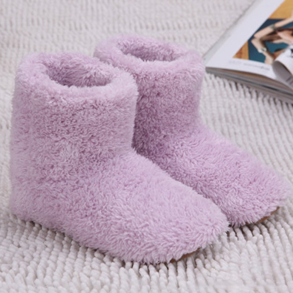 Cable Heating shoes Winter Electric Slipper Fleece Washable Accessories 