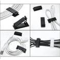thumbnail image 3 of Cable Management Clip - Cable Clip with Strong Sticker, Large Clip for Under Desk Cable Management (21 Pcs) (Black), 3 of 4