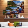 thumbnail image 3 of Floating Lake in Mountain Lake - Large Landscape Canvas Art Print, 3 of 4