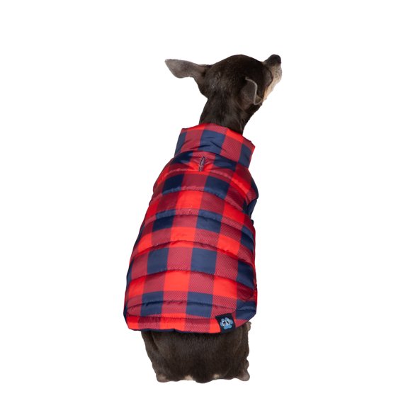 Gap Pet, Dog Clothes, Red Buffalo Plaid Jacket