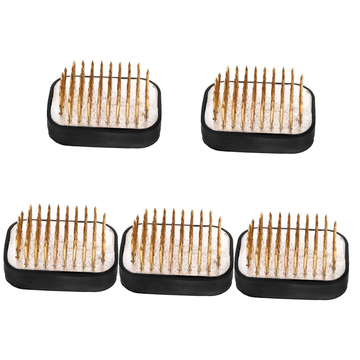 OUNONA 5-Pack Flower Arrangement Holders Floral Frog Pins for Vase Pot and Flower Craft Accessories