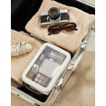 thumbnail image 4 of Estuche de maquillaje Rownyeon, bolsa de aseo transparente, organizador de viaje, color blanco, 4 of 7