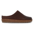 thumbnail image 3 of HAFLINGER Men Women Leather Clogs 'Travel Classic', dark brown, 3 of 8