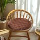 thumbnail image 4 of Cojín redondo para silla, cojín de suelo de tatami de felpa, 1 cojín redondo de 40 cm con base antideslizante y funda lavable a máquina, para sillas de comedor, taburetes y comodidad, 4 of 8