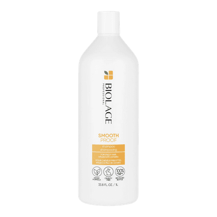 Biolage Smooth Proof Shampoo Liter / 33.8 oz | For Frizzy Hair