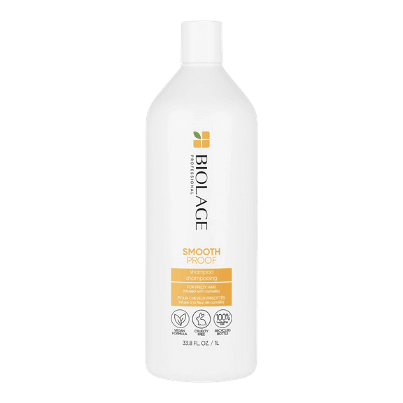 Biolage Smooth Proof Shampoo Liter / 33.8 oz | For Frizzy Hair