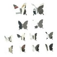 thumbnail image 3 of 5x 12 Pegatinas de Espejo con Mariposas, Pegatinas de Espejo Extraíbles, Decoraciones de Pared para Mascotas, Decoración Del Hogar para Decoración de 5 piezas, 3 of 8