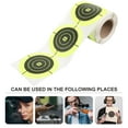 thumbnail image 3 of OULII Self Adhesive Splatter Targets Fluorescent Circle Stickers for Practice and Shooting Sports, 3 of 6
