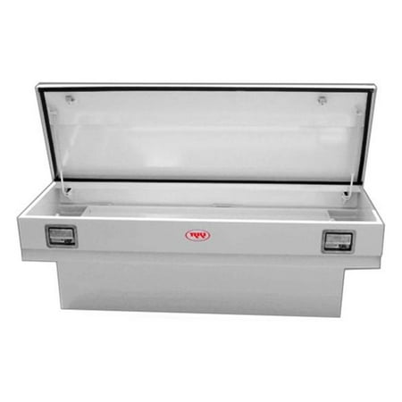 

RKI M60SB-1NM Single Lid Steel Chest Tool Box with Offset for Swb Trucks White