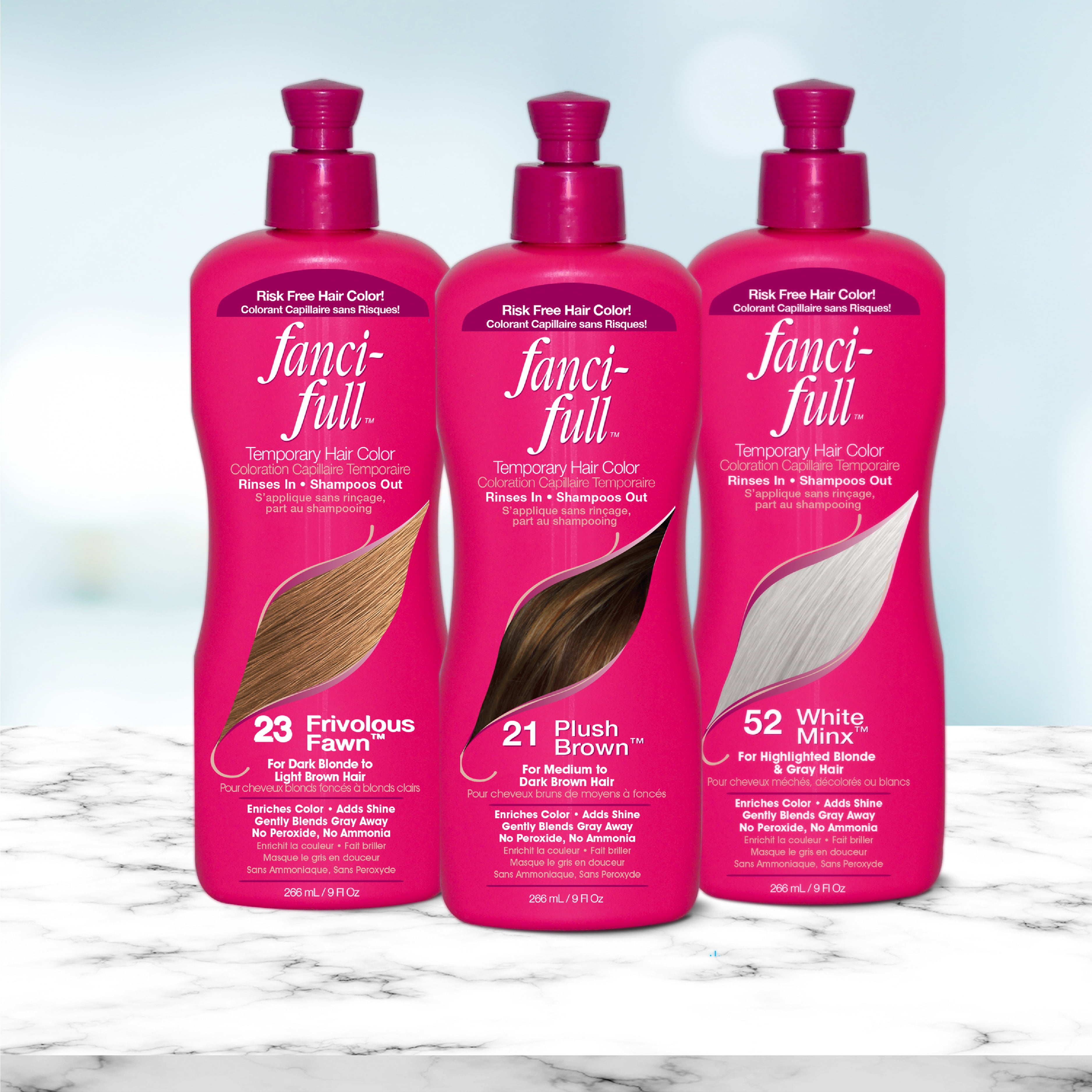 Fancifull 21 Plush Brown Temporary Hair Color, 9 Fl Oz